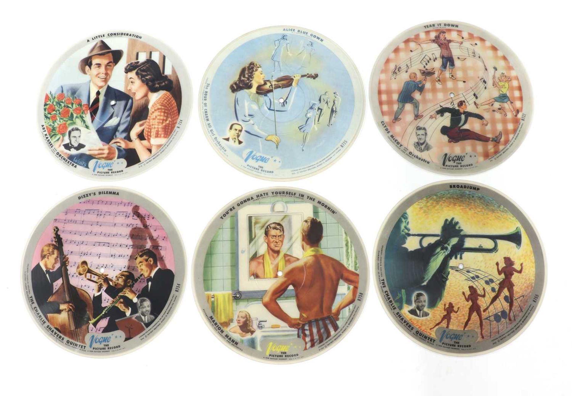 A group of sixteen early picture disc records, - Image 4 of 6