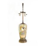 An Art Nouveau 'Amphora' porcelain table lamp,