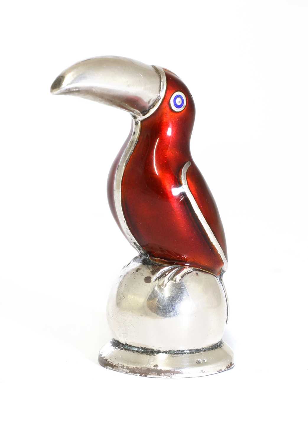 A sterling silver novelty toucan salt caster, - Image 2 of 2