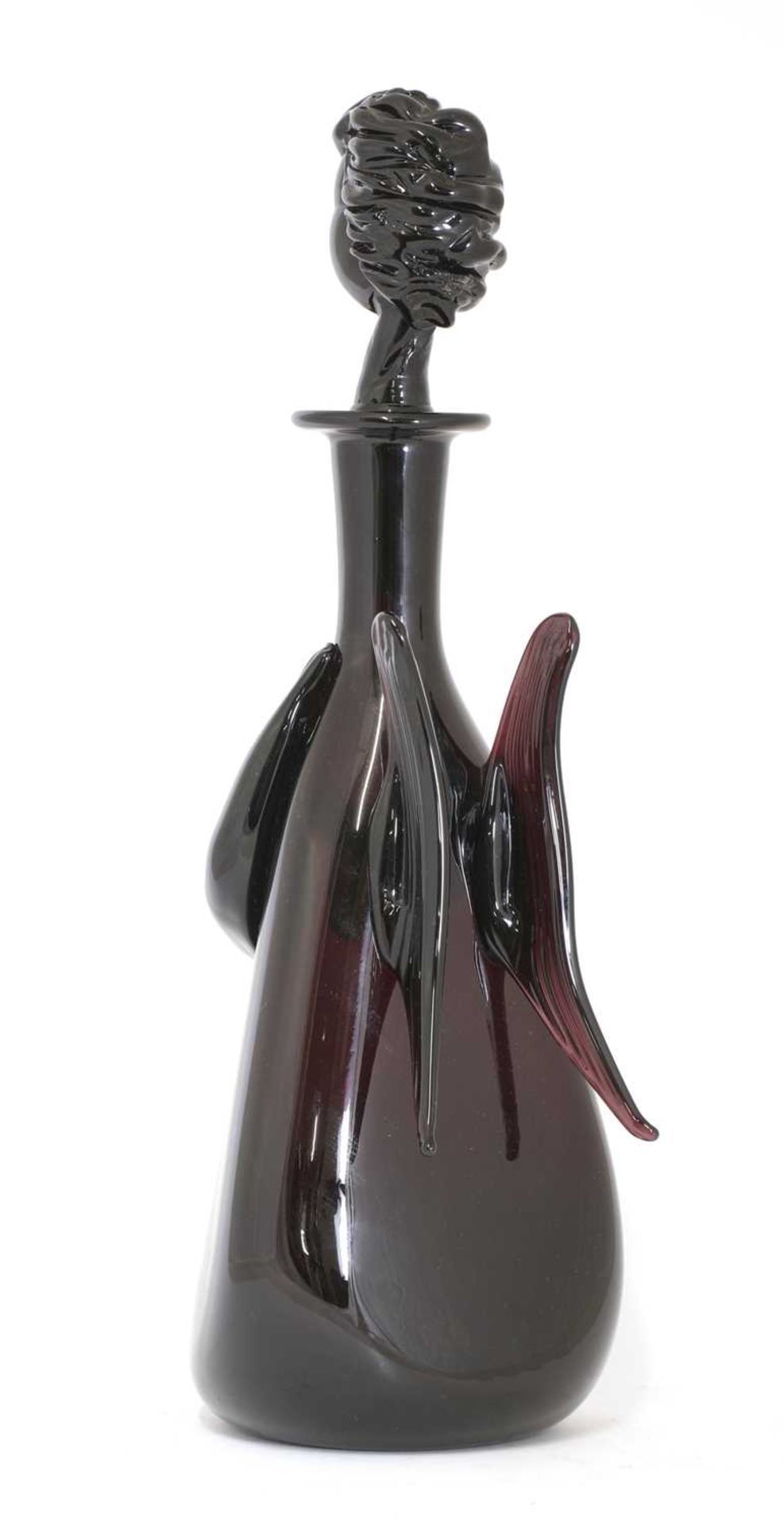 A Murano angel decanter, - Bild 2 aus 3