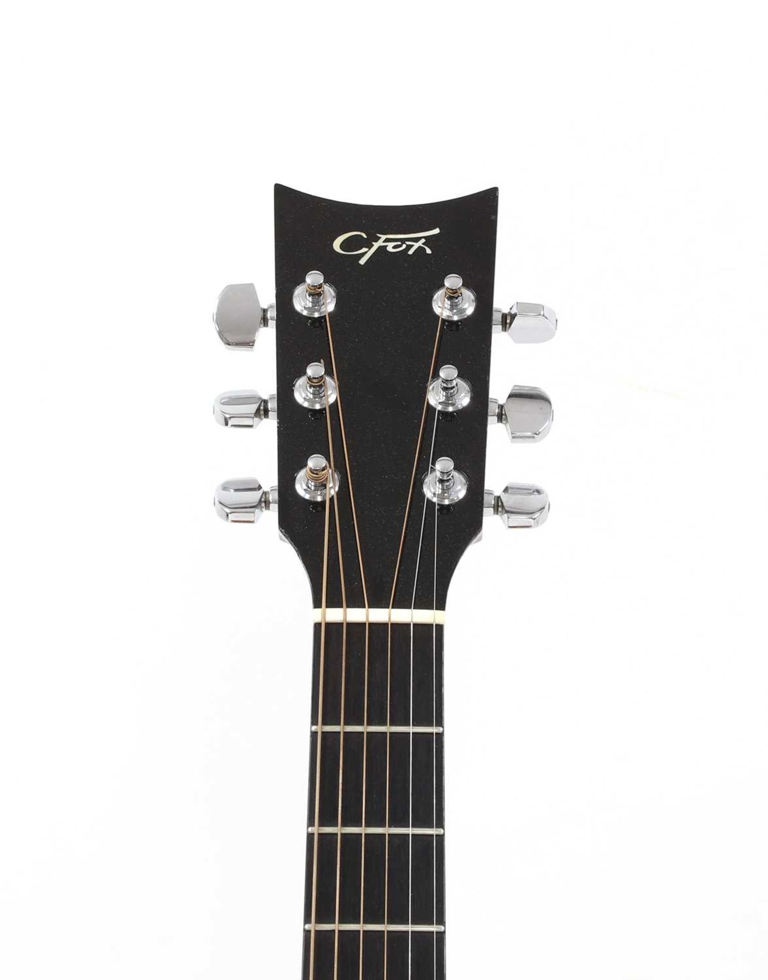 A Charles Fox C Fox S J Napa acoustic guitar, - Image 4 of 9