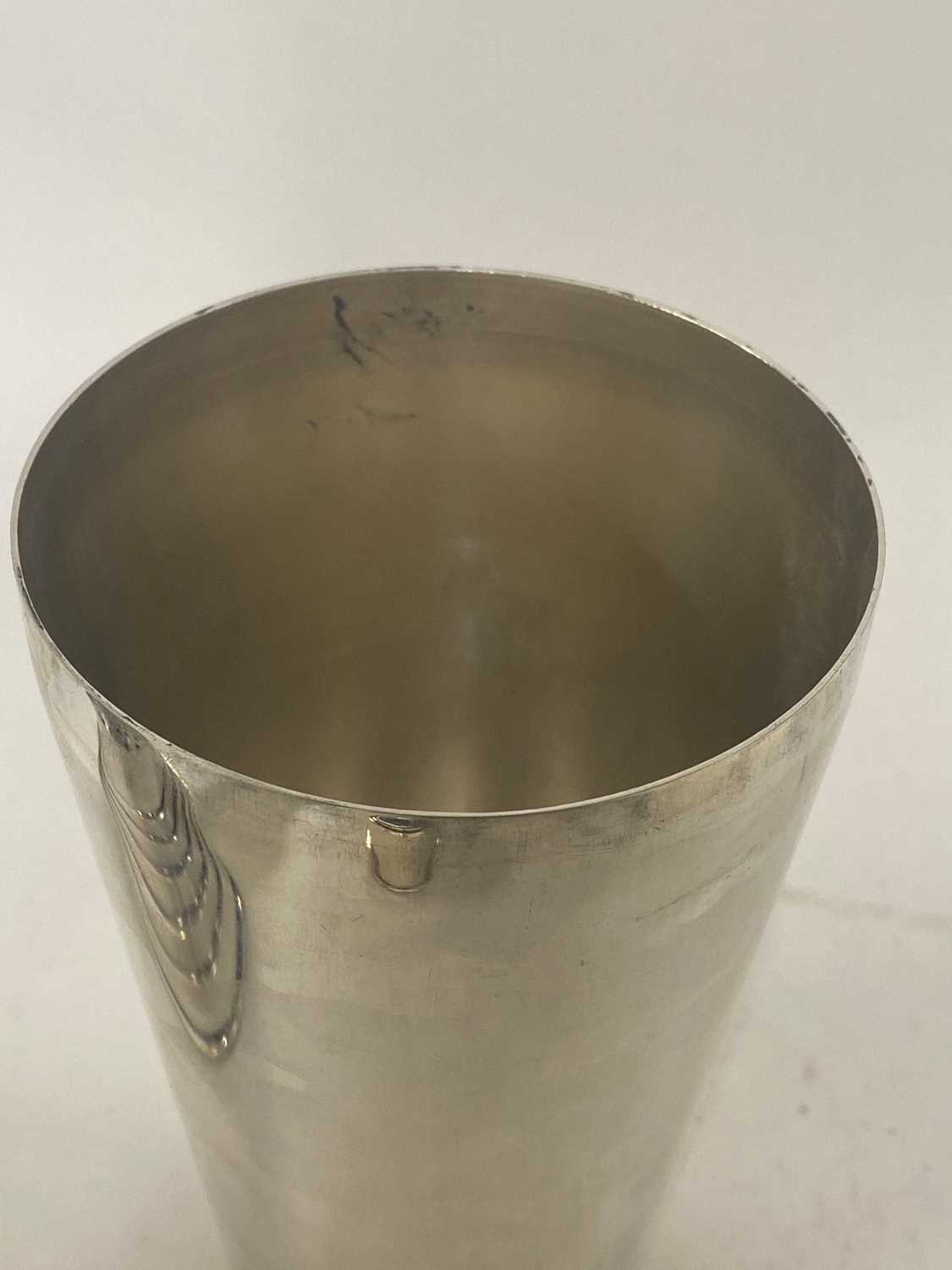 An Art Deco silver-plated cocktail shaker, - Image 7 of 8