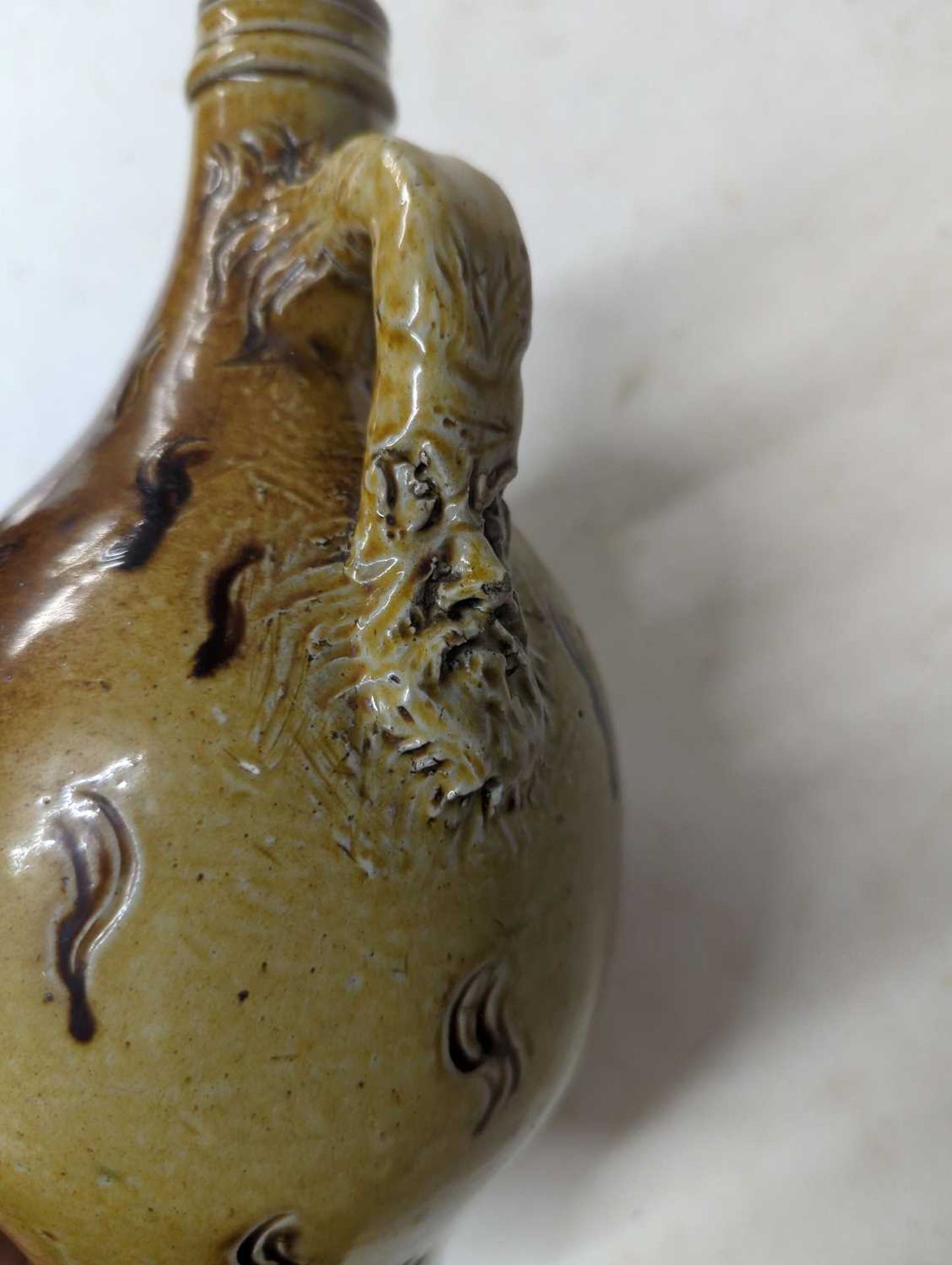 An R W Martin stoneware 'bellarmine' bottle, - Bild 6 aus 6