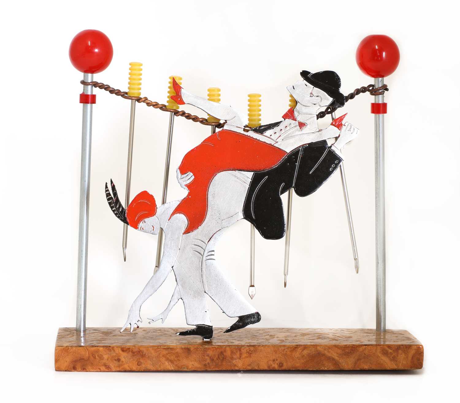 A French 'jazz dancers' cocktail set,