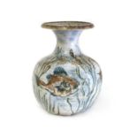 A Martin Brothers' stoneware miniature vase,