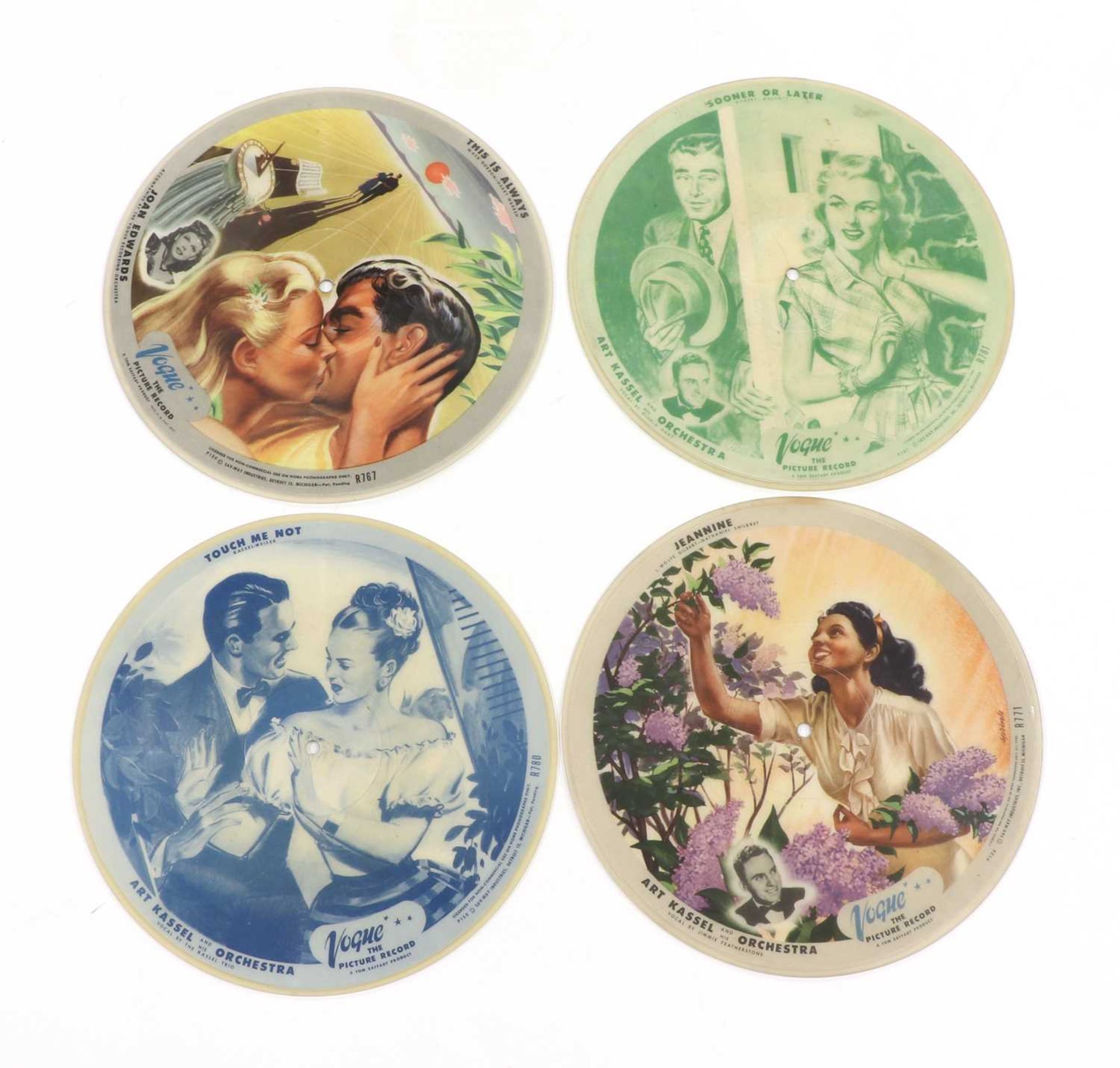 A group of sixteen early picture disc records, - Image 6 of 6