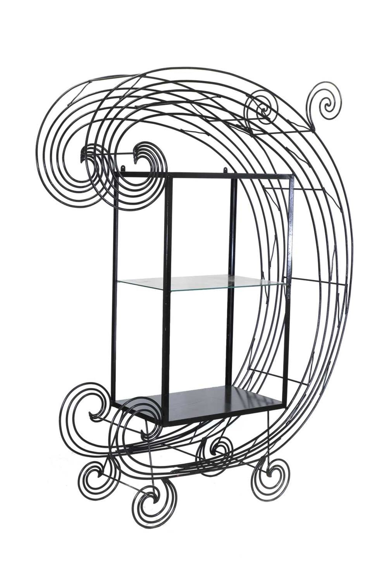 A wrought iron display stand, - Image 2 of 2