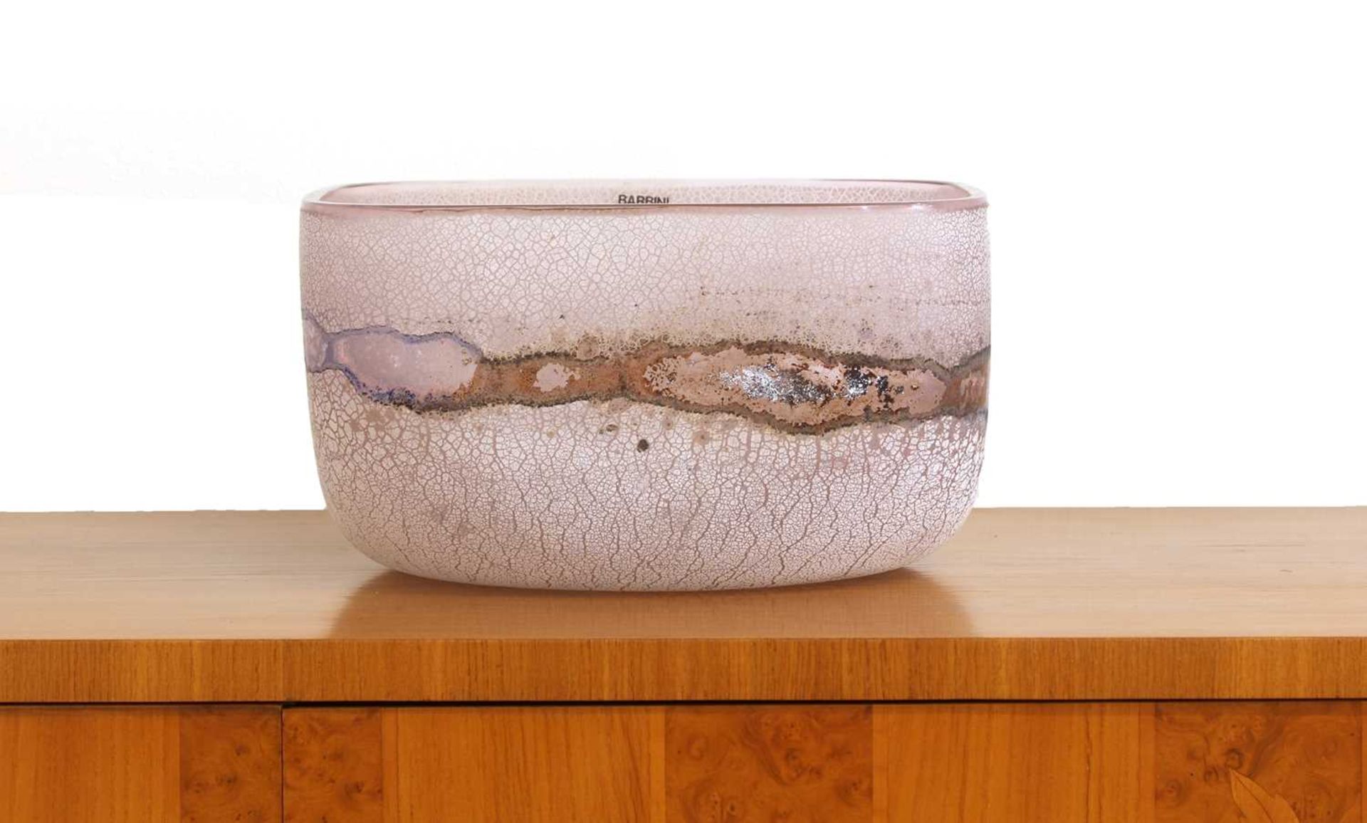 A Murano 'Scavo' glass bowl, - Bild 2 aus 3