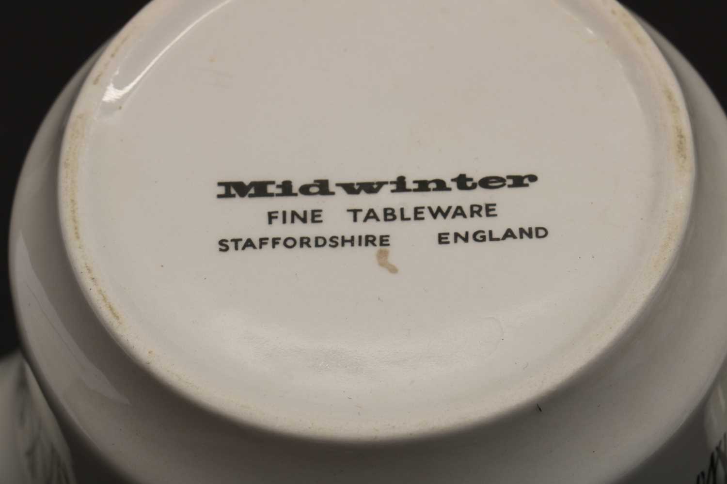 A Midwinter 'Graphic' tea, coffee and dinner service, - Image 4 of 6