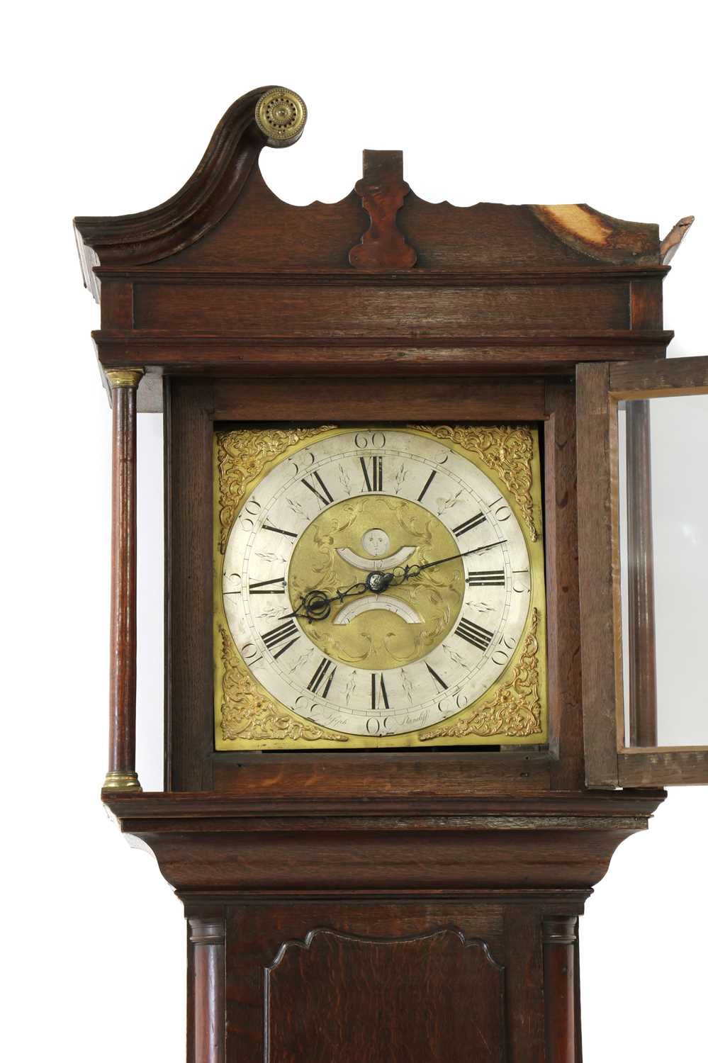 A 30hr longcase clock by Joseph Stancliffe, - Image 2 of 4