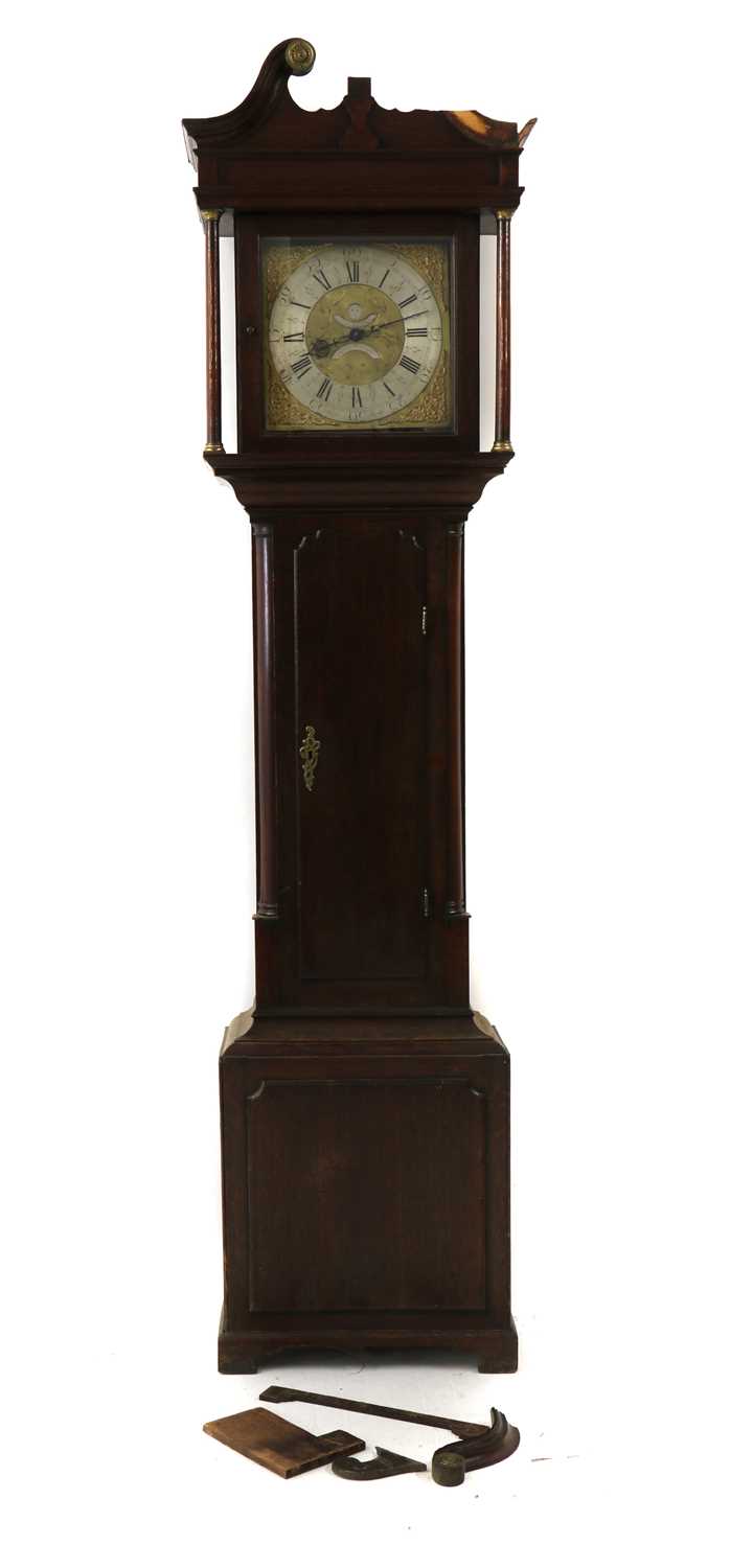 A 30hr longcase clock by Joseph Stancliffe,