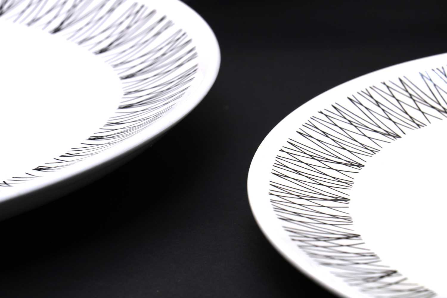 A Midwinter 'Graphic' tea, coffee and dinner service, - Image 2 of 6