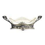 An Art Nouveau WMF pewter dish, c.1906,