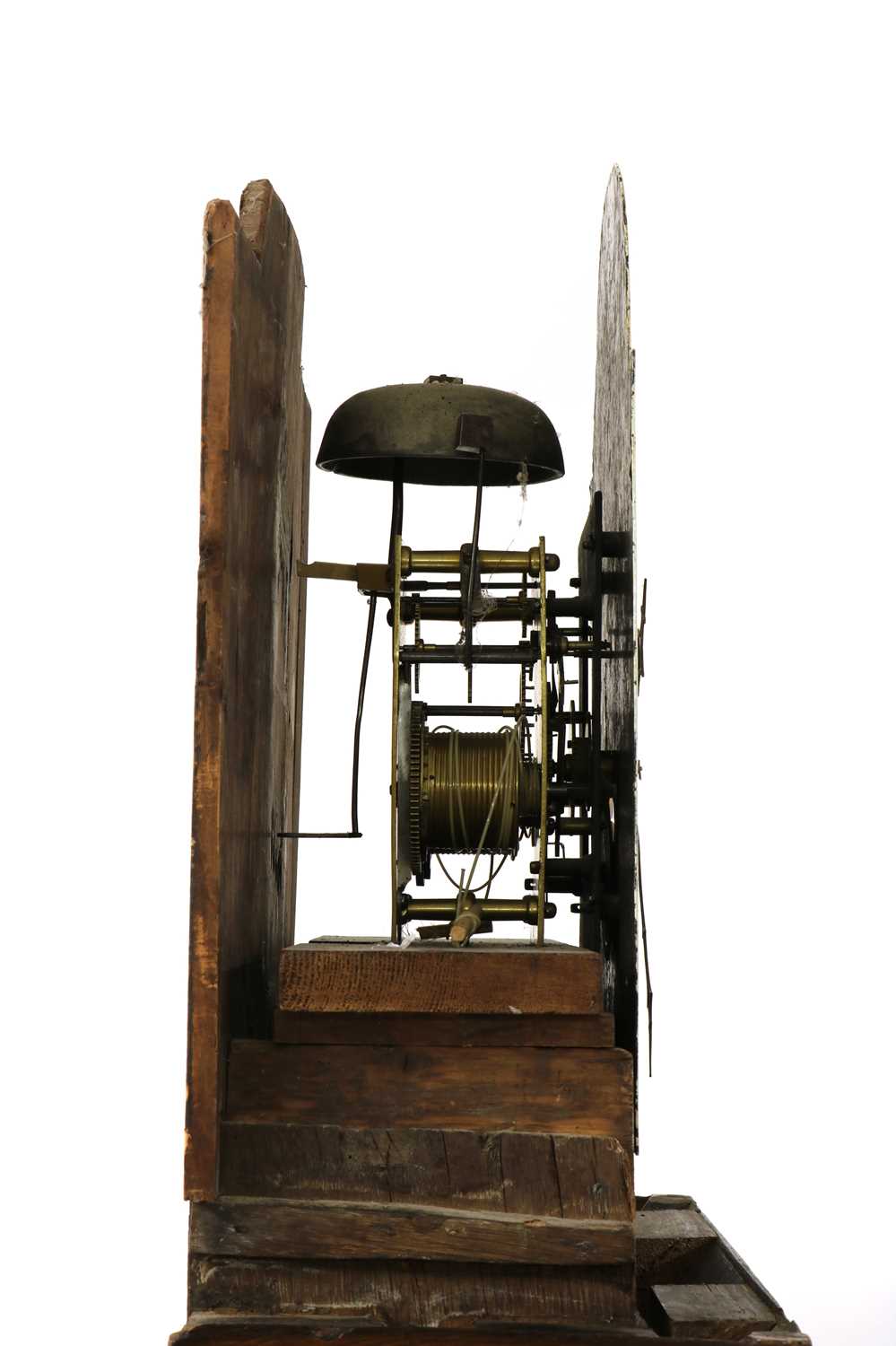 A George III oak longcase clock, - Image 4 of 7