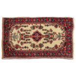 A small Persian Bidjar wool rug