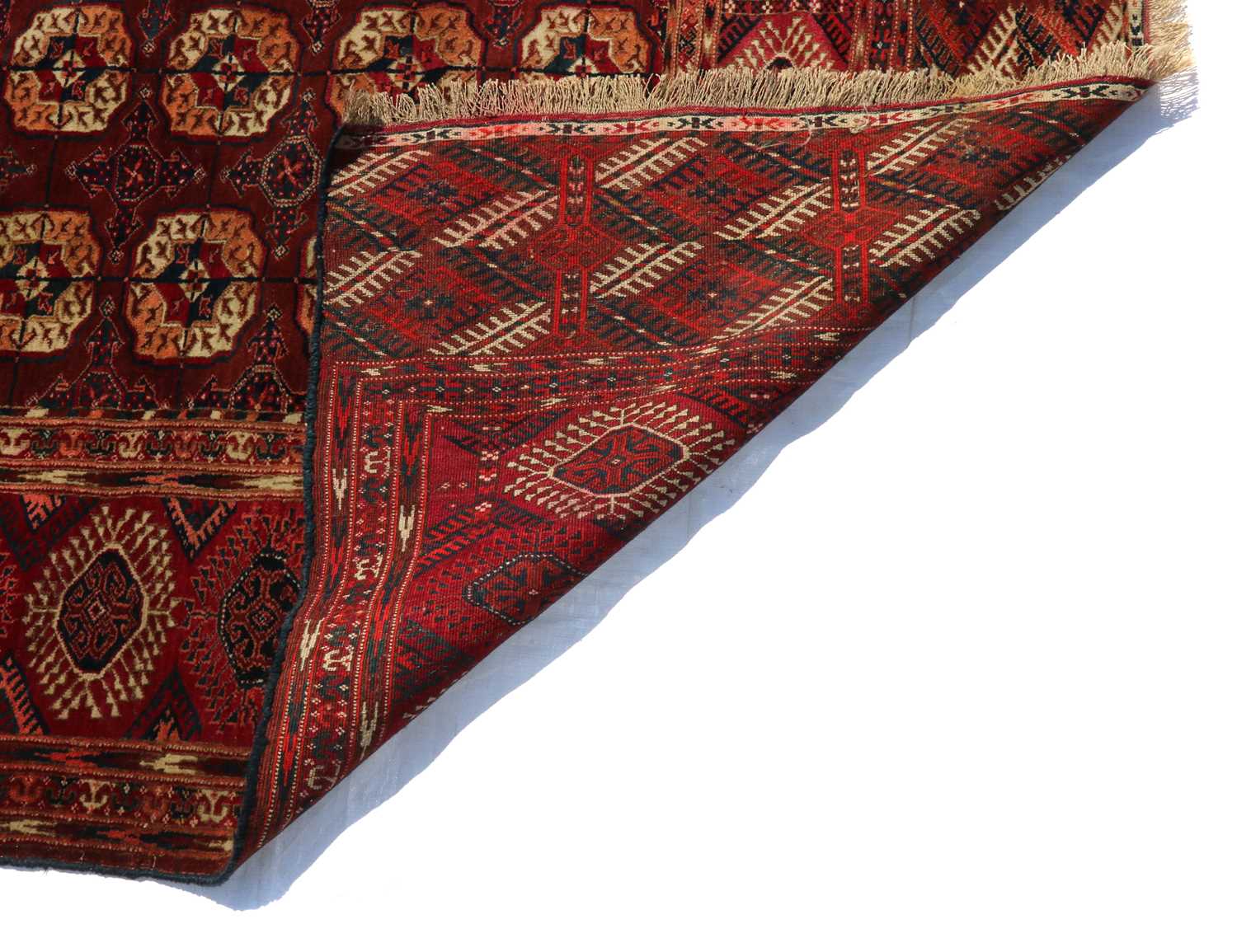 A Tekke Turkoman carpet - Image 2 of 2