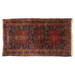 A Hamadan wool rug