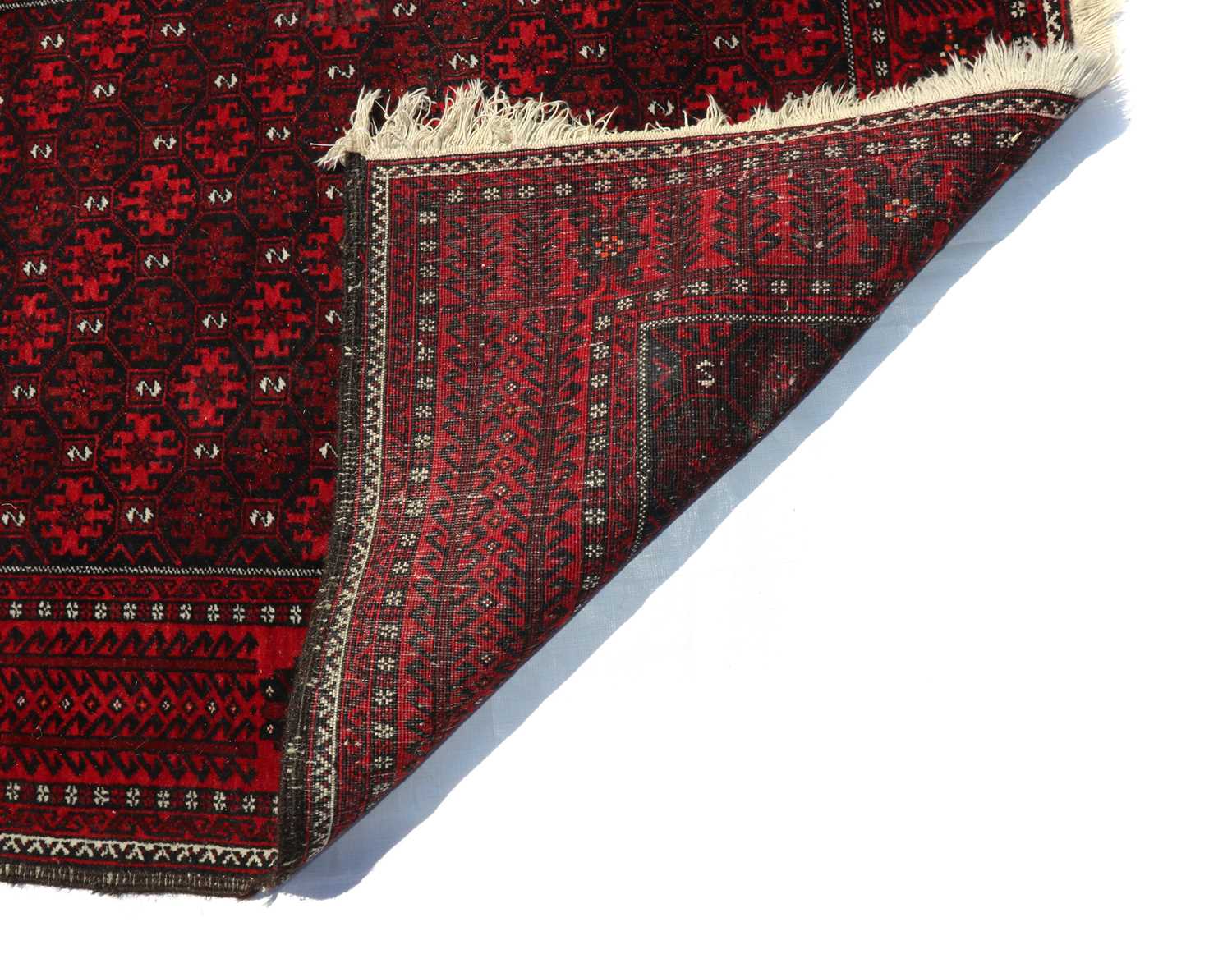 A Baluch tribal wool rug - Image 2 of 2