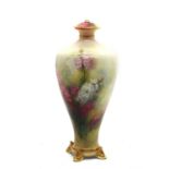 A Royal Worcester porcelain vase,