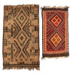 A Qashqai Kilim rug,