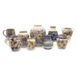 A collection of Poole pottery,