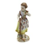 A Meissen porcelain figure