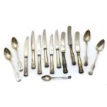 A set of four Austrian tablespoons,