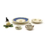 A collection of Rockingham porcelain