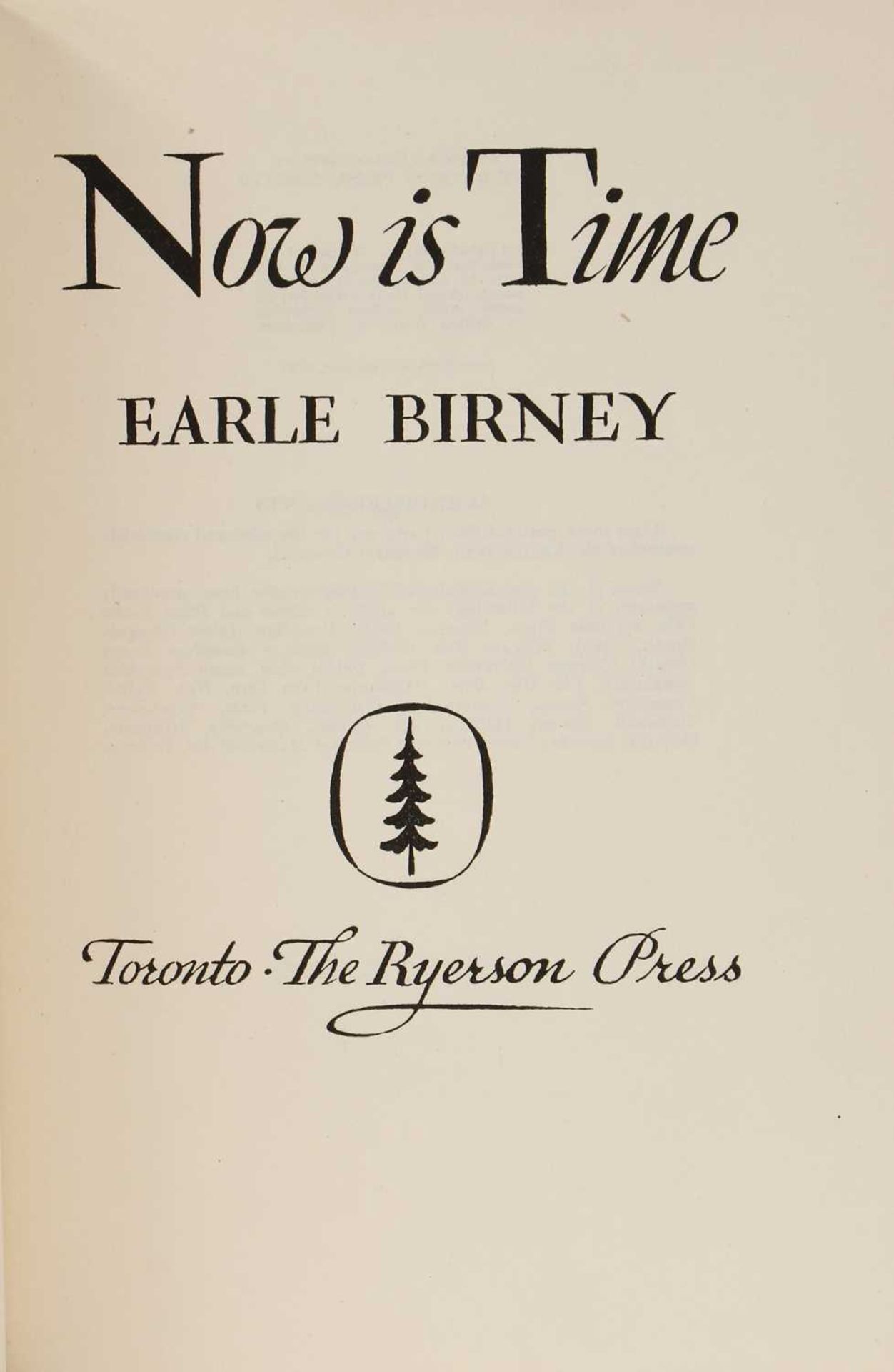 SIGNED, Etc: BIRNEY, Earle: - Image 3 of 5