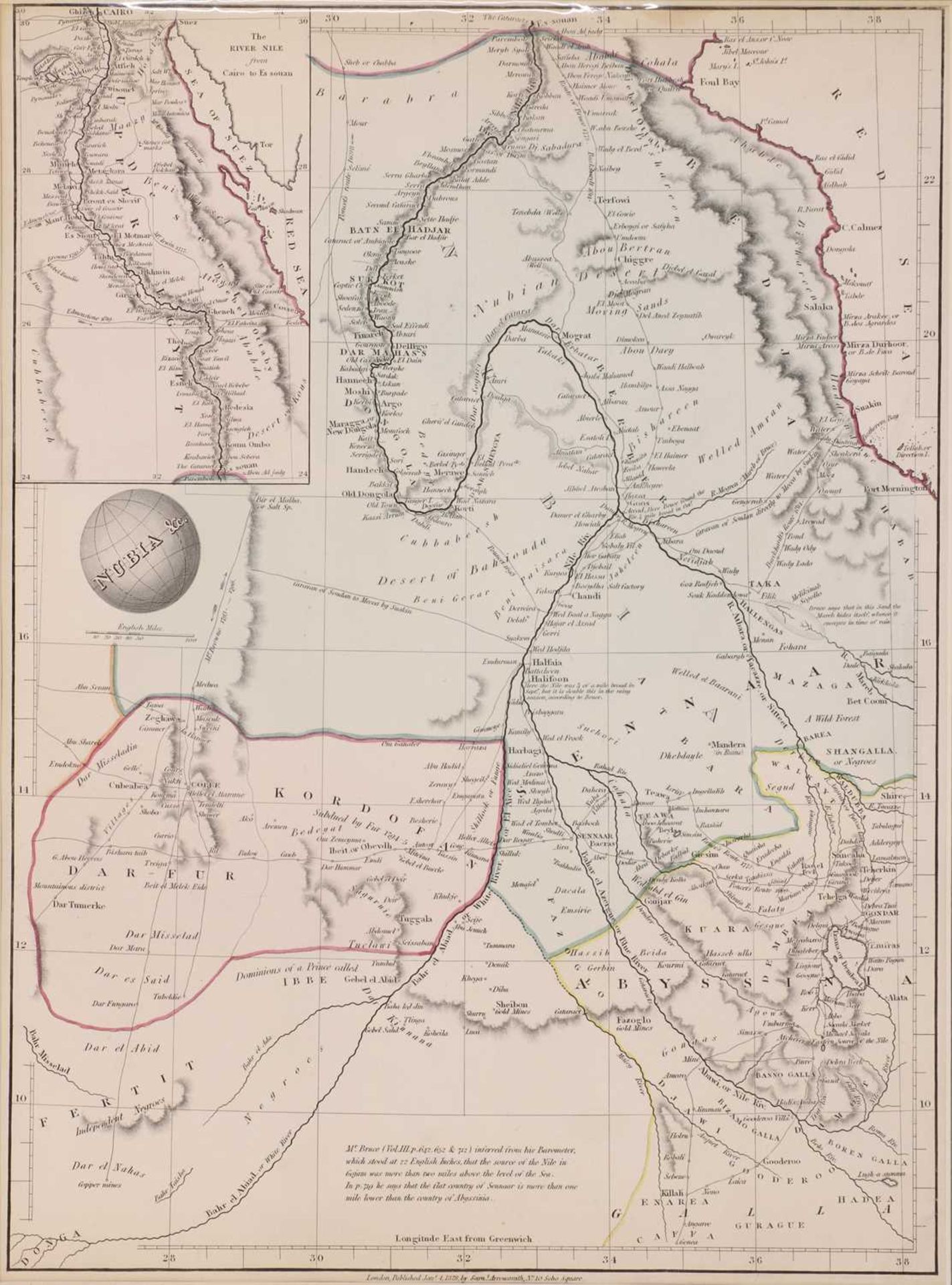 Collection of 12 Original hand-coloured & mounted MAPS - Image 2 of 12