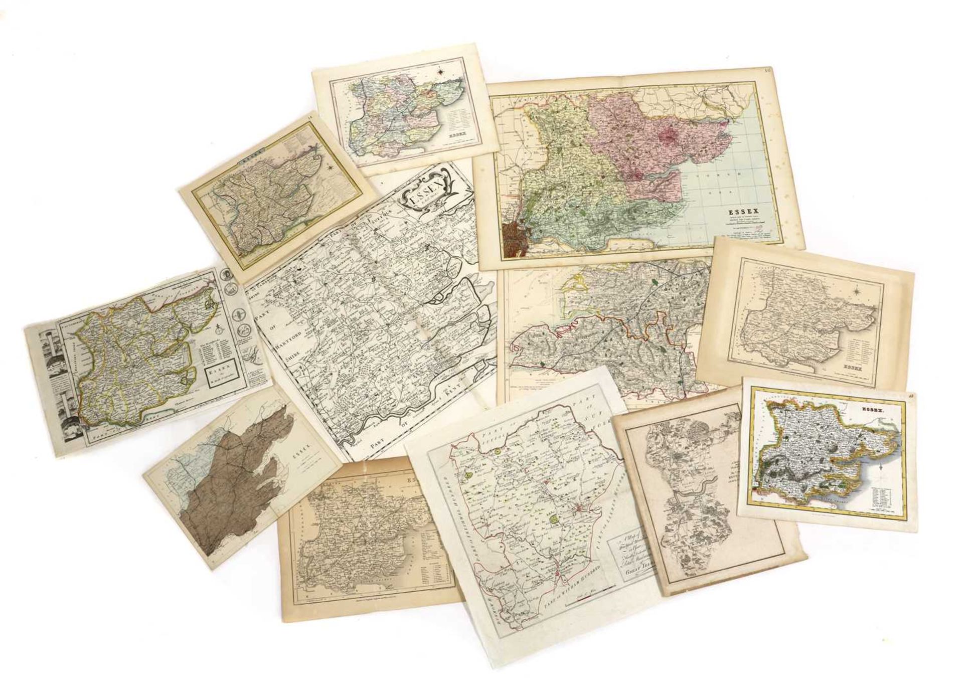 C35 loose MAPS OF ESSEX (18th. & 19th. Century) - Bild 2 aus 3