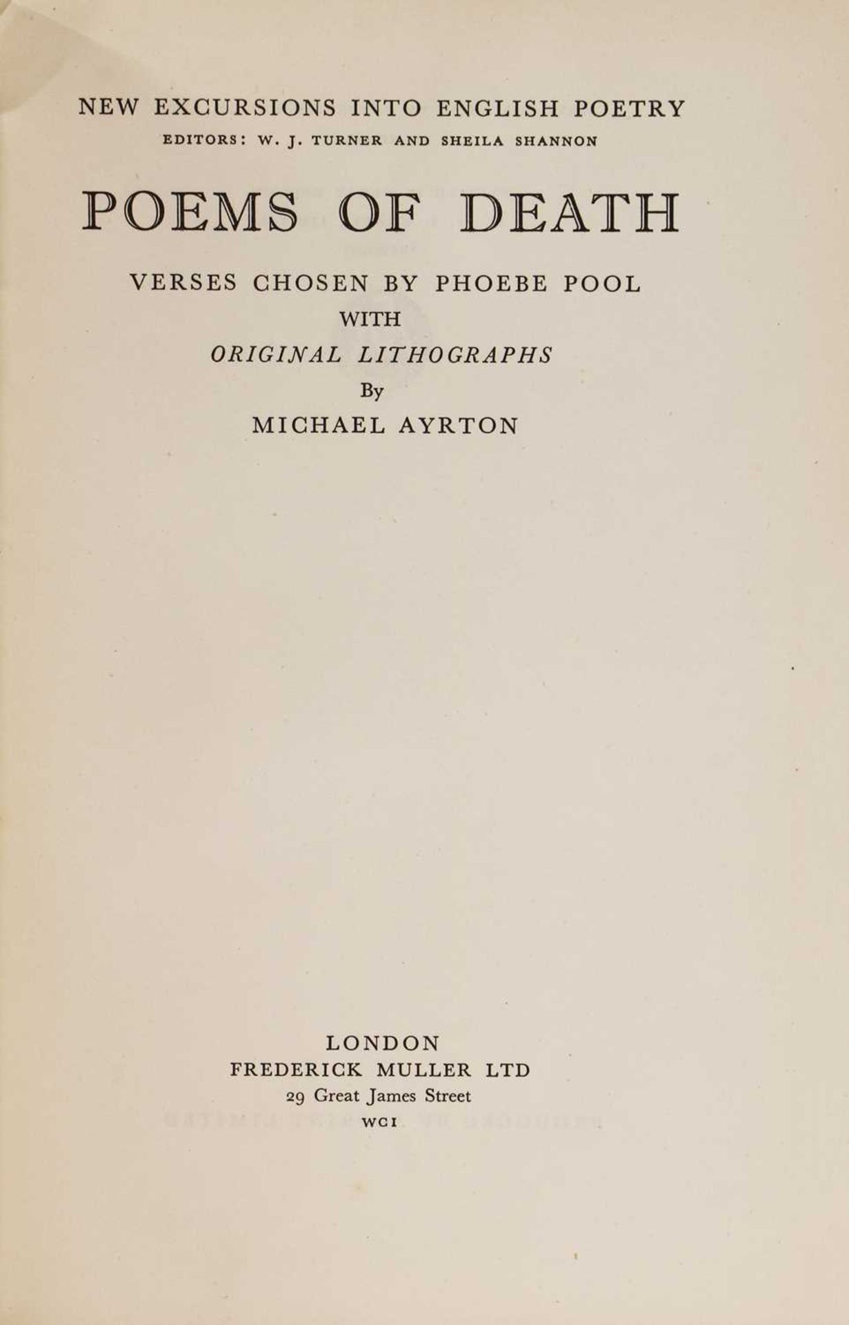 POETRY, first editions, - Image 2 of 13