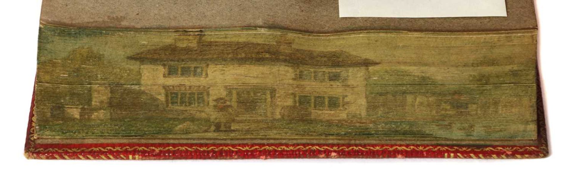 FORE-EDGE PAINTING: - Bild 3 aus 3