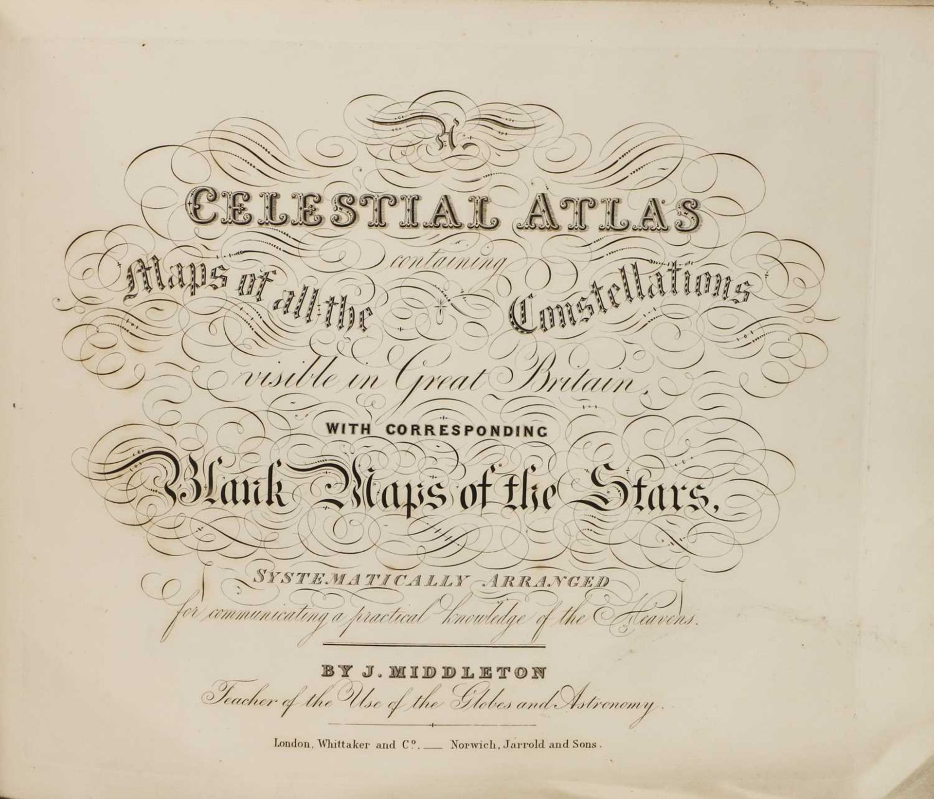 MIDDLETON, J: CELESTIAL ATLAS, - Image 2 of 3