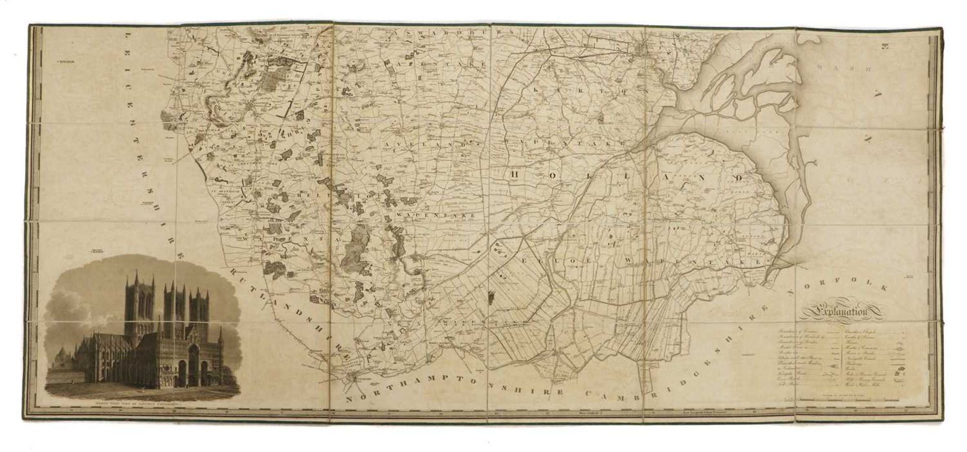 Map of the County of Lincoln, - Bild 4 aus 4