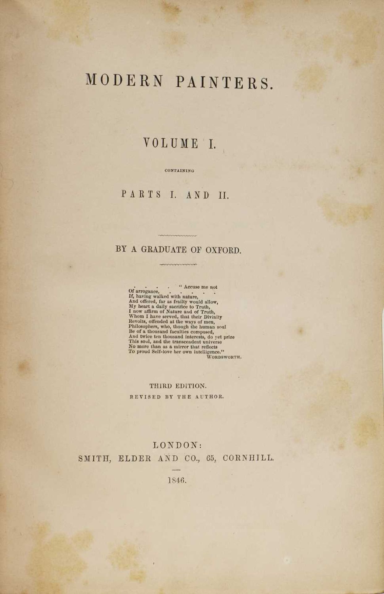 RUSKIN, John: THE STONES OF VENICE, in 3 vols. - Image 3 of 4