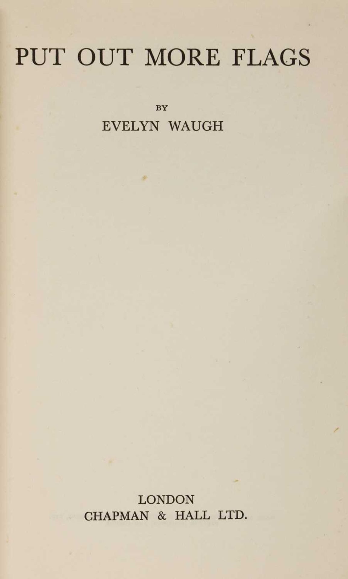 WAUGH, Evelyn: - Image 3 of 8