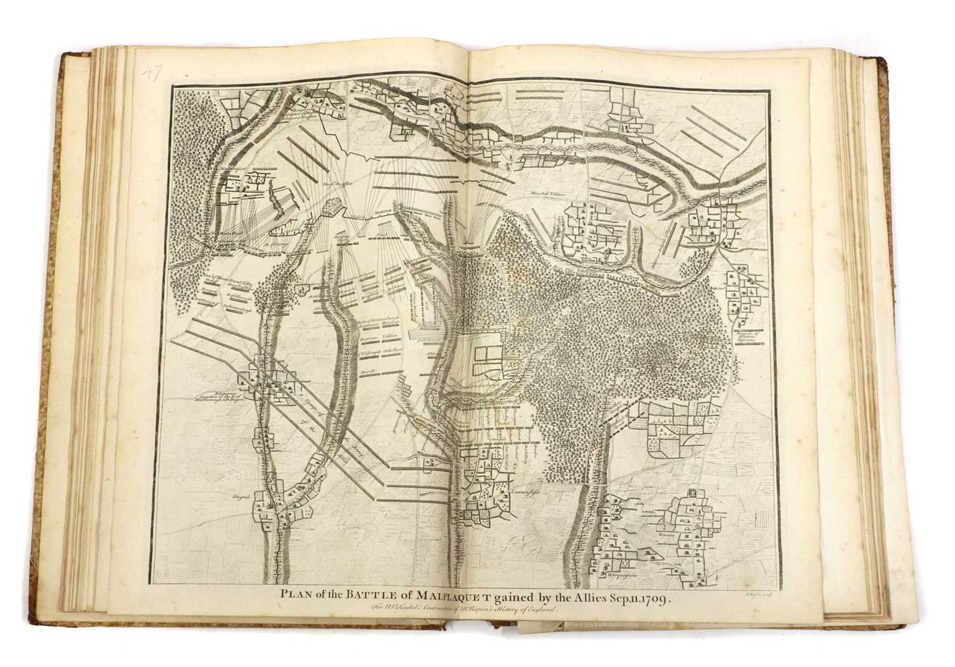 (ATLAS): RAPIN De Thoyras, Paul; Engraved by Basire: