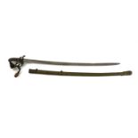 An 1822 pattern infantry officer's sword,