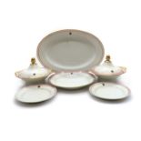 A Pirkenhammer porcelain dinner service,