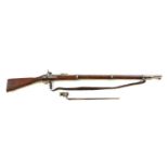 A Lee Enfield three-band percussion rifle,