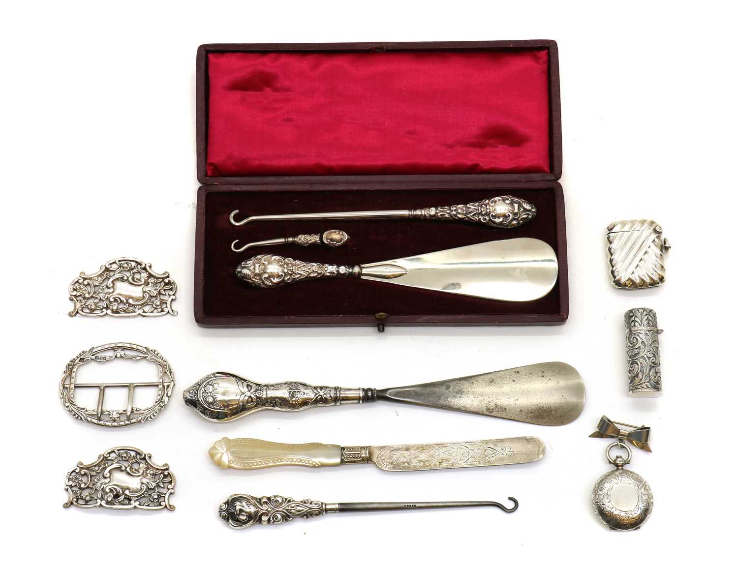 A collection of silver novelty items - Image 2 of 2