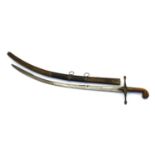 A Persian shamshir sword