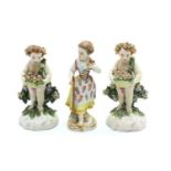 A Meissen porcelain figure