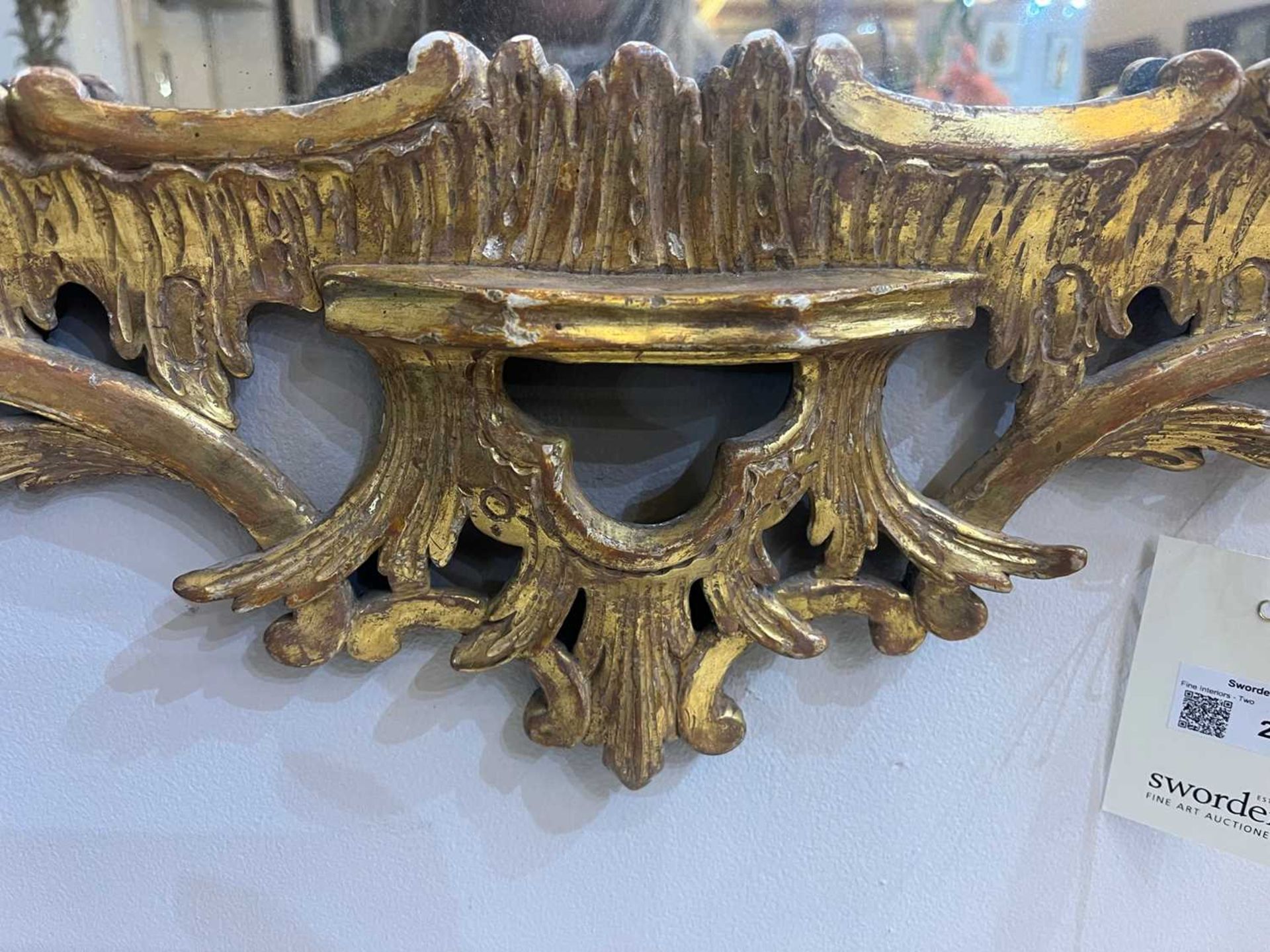 A giltwood pier mirror, - Image 13 of 30