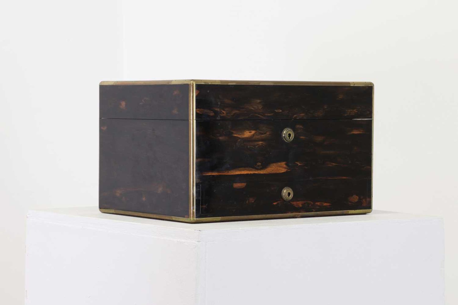 A Victorian coromandel dressing box, - Image 3 of 19