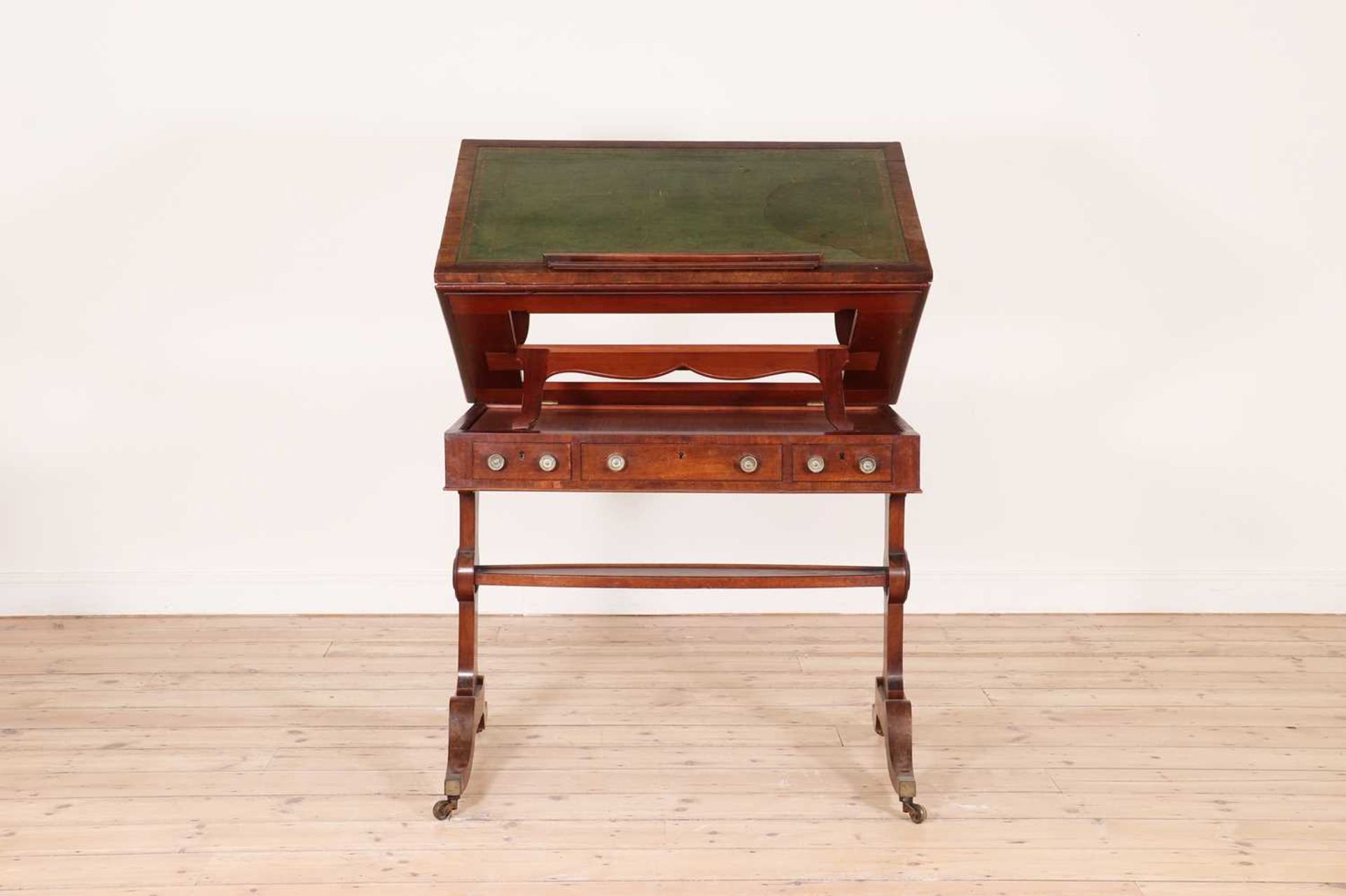 A Regency mahogany architect's table, - Image 2 of 6