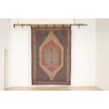 A Senneh kilim carpet,