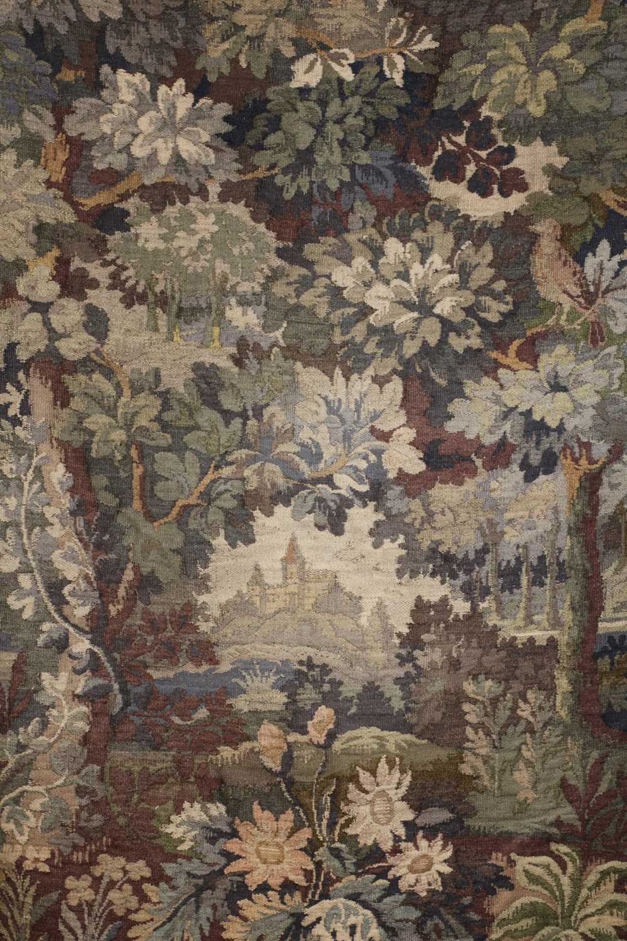 A verdure tapestry fragment, - Bild 3 aus 14