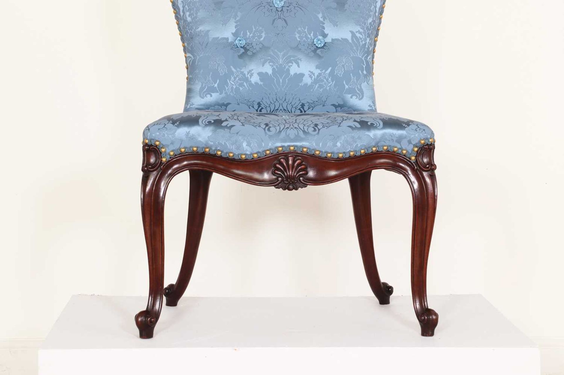 A George III mahogany side chair attributed to Thomas Chippendale - Image 10 of 53